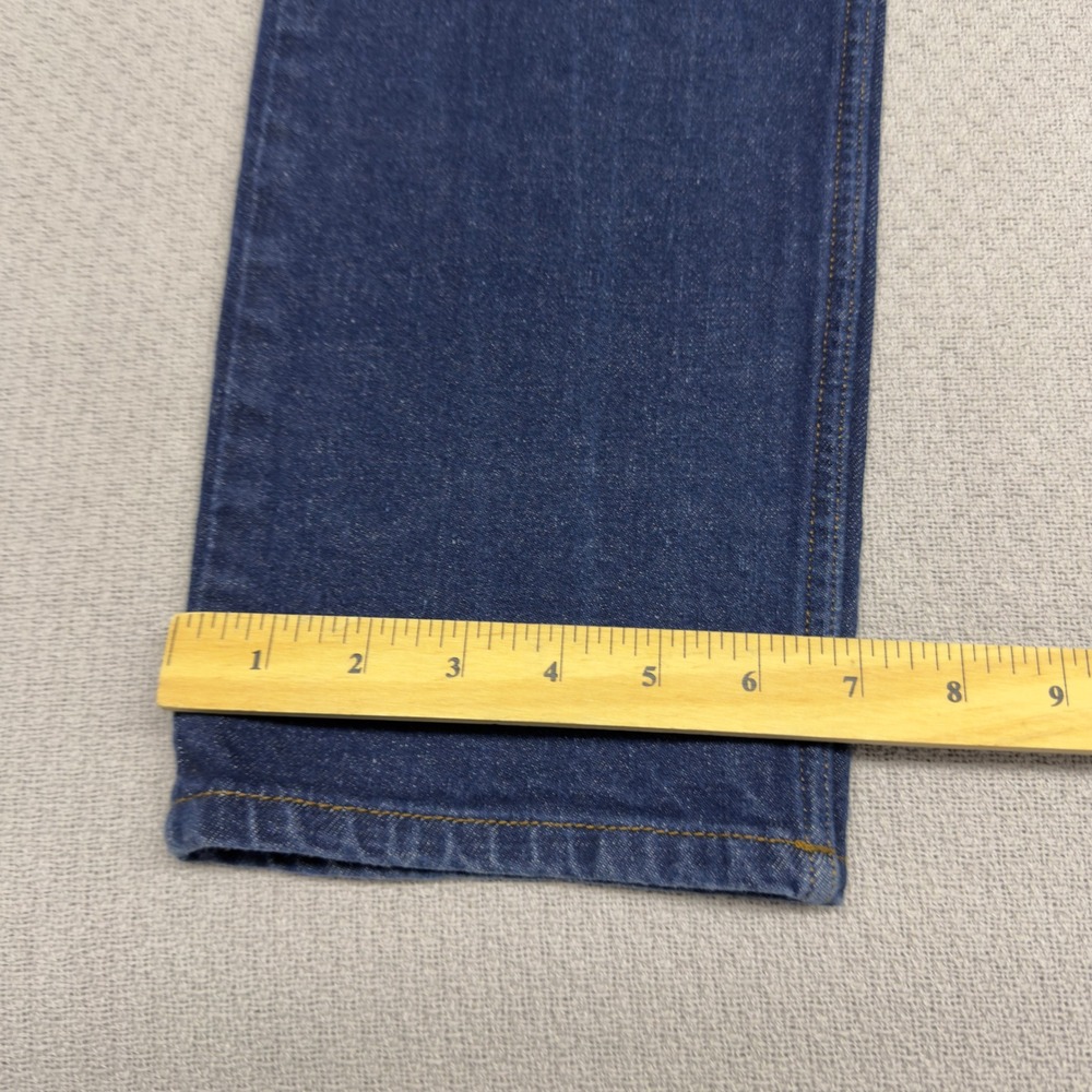 Patagonia Jeans Mens 32x32 Blue Medium Wash Straight Slim Workwear Casual - Picture 7 of 10